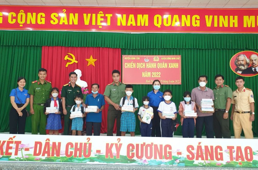  Huyện Đoàn Bình Tân tổ chức chiến dịch “Hành quân xanh” năm 2022