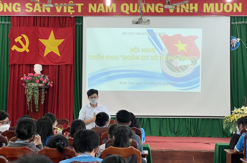  Bình Trân tổ chức Hội nghị triển khai Đoàn cơ sở 3 chủ động