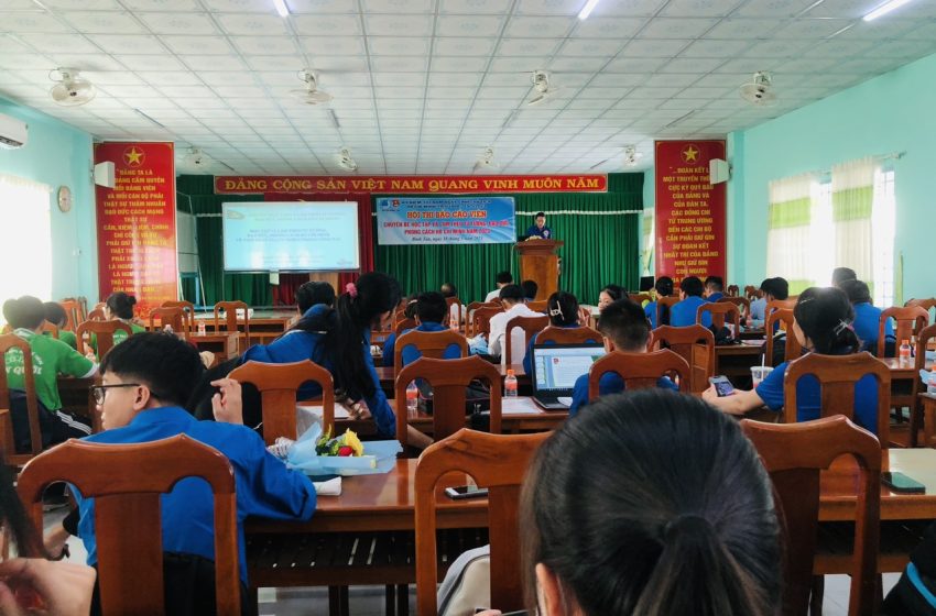  Bình Tân tổ chức Hội thi báo cáo viên