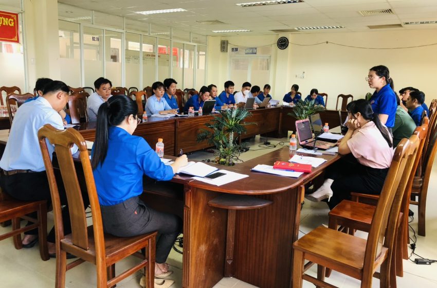 Bình Tân: Triển khai chương trình công tác Đoàn và phong trào thanh thiếu nhi năm 2023