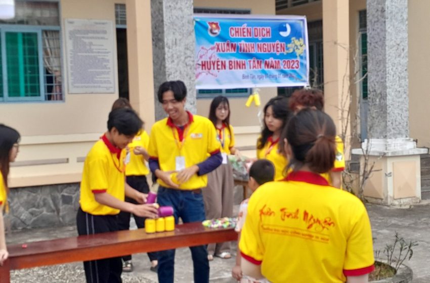  Bình Tân tổ chức chiến dịch Xuân tình nguyện năm 2023