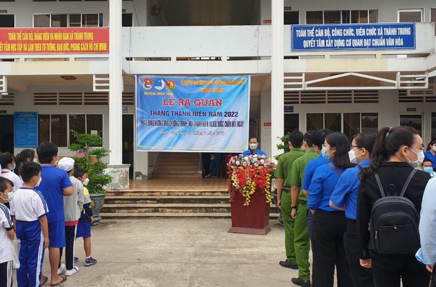  Bình Tân tổ chức tuyên truyền kỷ niêm 91 năm ngày thành lập Đoàn TNCS Hồ Chí Minh