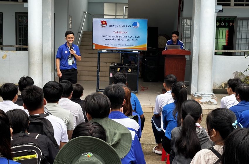  Huyện Đoàn Bình Tân tập huấn phương pháp tư duy sáng tạo cho Đoàn viên, thanh niên năm 2023