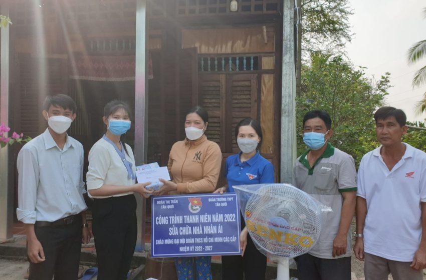  Bình Tân tổ chức xây dựng và sữa chữa nhà nhân ái năm 2022