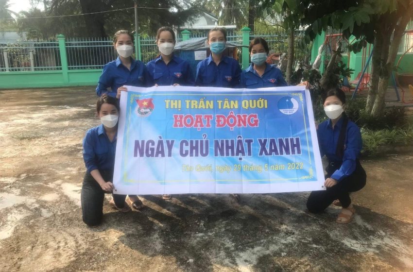  Bình Tân đồng Loạt ra quân “Ngày chủ Nhật xanh” lần thứ 3, năm 2022