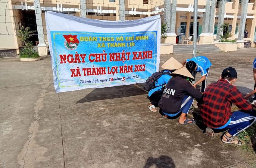  Huyện Đoàn Bình Tân tổ chức “Ngày chủ nhật xanh” lần thứ 2 năm 2022
