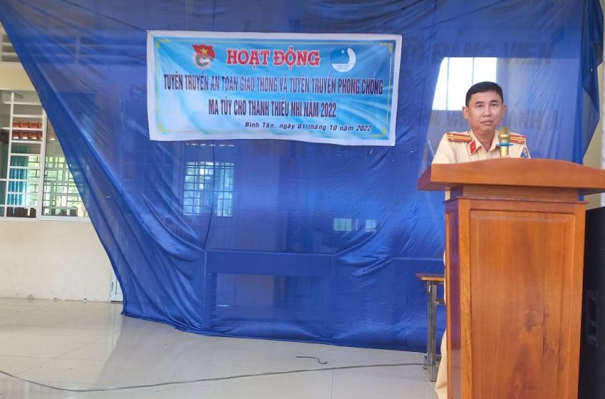  Bình Tân tổ chức tuyên truyền phòng, chống ma túy năm 2022
