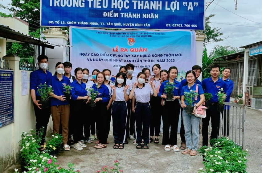  Bình Tân đồng loạt ra quân “Ngày Chủ nhật Xanh” lần thứ 3, năm 2023