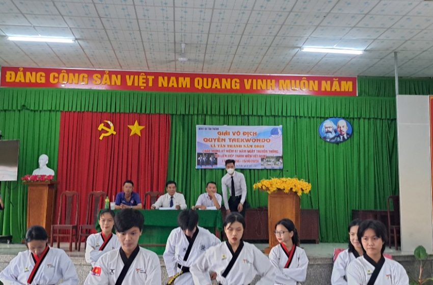  Hội LHTN huyện Bình Tân thành lập CLB Võ thuật tại xã Tân Thành