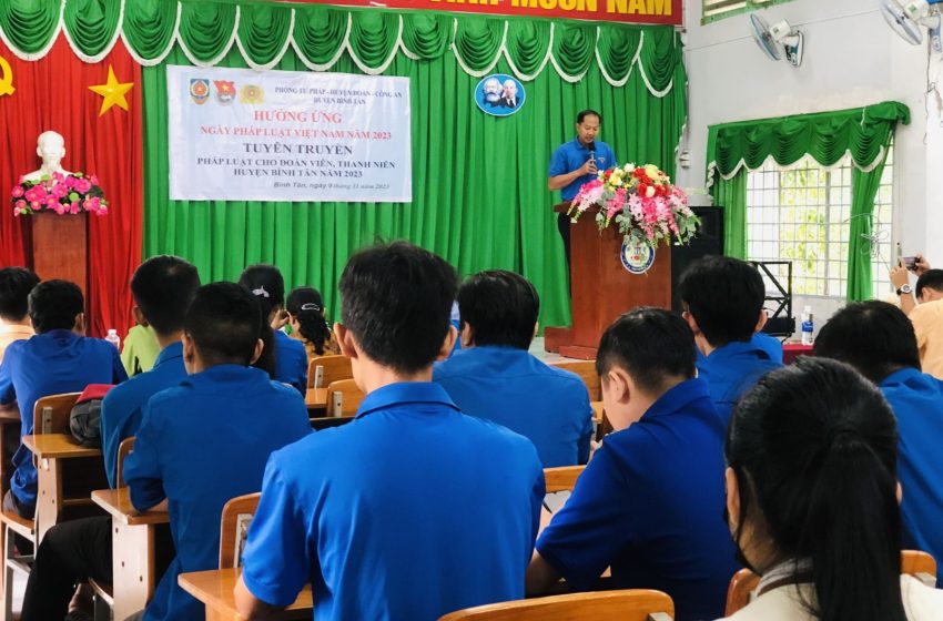 Bình Tân tổ chức Ngày Pháp luật năm 2023