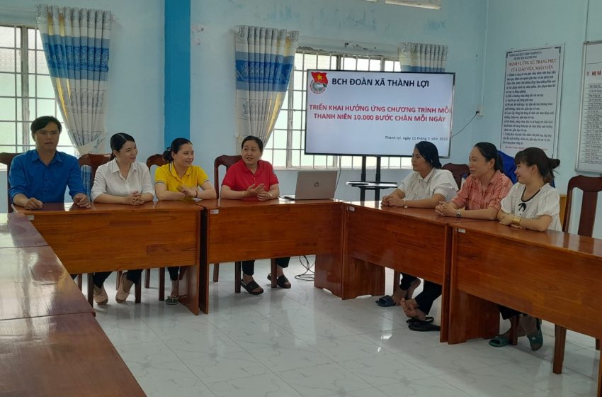  Huyện Đoàn Bình Tân phát động hưởng ứng chương trình “Mỗi thanh niên 10.000 bước chân mỗi ngày”
