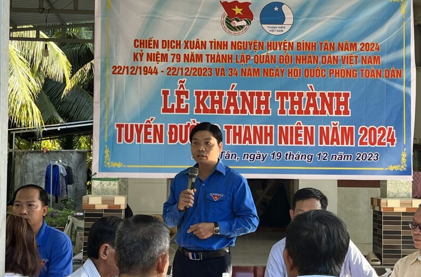  Bình Tân duy trì mô hình Hợp tác xã thanh niên 2023