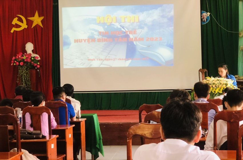  Huyện Bình Tân: Tổ chức cuộc thi “Tin học trẻ” năm 2023